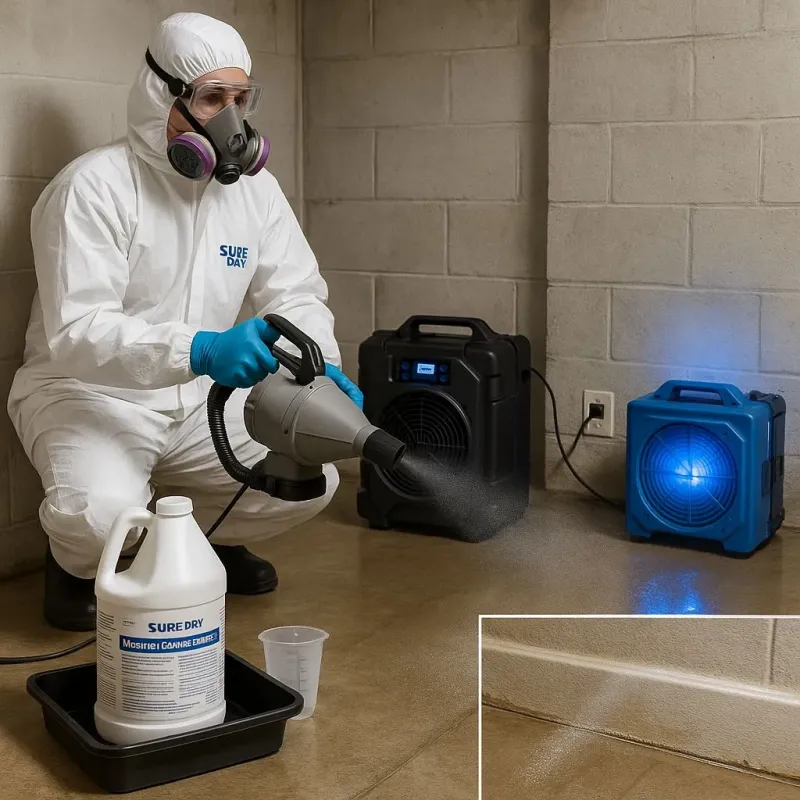 Sanitization and Odor Removal process in Frankfort, OH