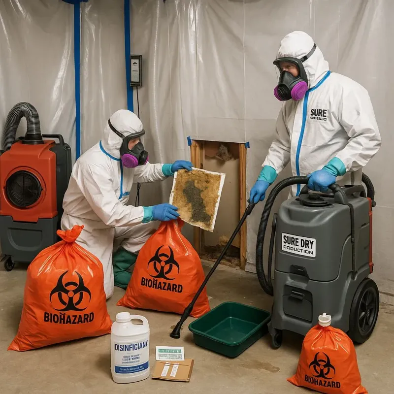 Contaminated Water Handling Protocols process in Frankfort, OH