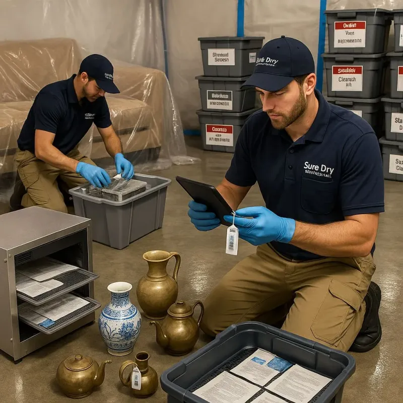 Content Protection and Restoration process in Frankfort, OH